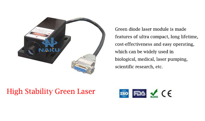 505nm High Stability Green Laser 1~80mW